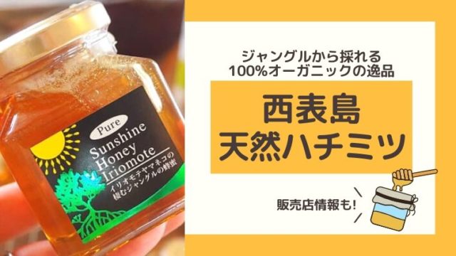 西表島の天然ハチミツ