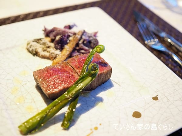 テライリオモテのディナー例