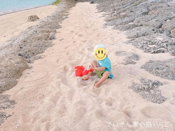 ビーチ砂遊び
